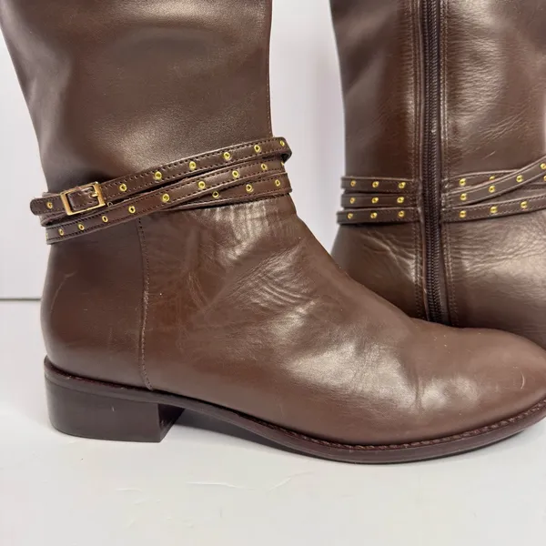 Talbots Walnut Tish‎ grommet boots 7.5 - Image 3