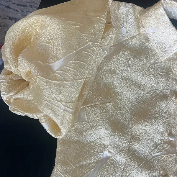 Petite Lemon Puff Sleeve Mini Dress Yellow Size XS - Image 6