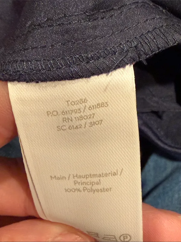 Boden executer‎ wide leg navy culotte Trousers 2R - Image 5