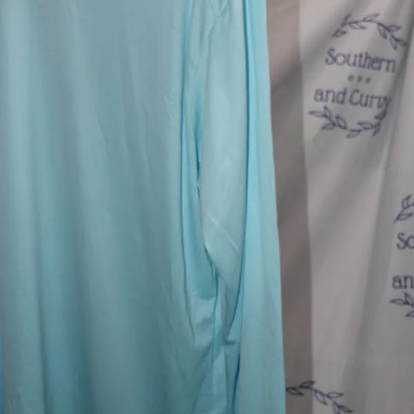 Paragon Light Blue, Sun Protection, Long Sleeve Shirt, Size 2XL - Image 10