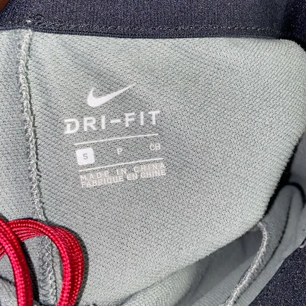 Nike Gray Pink Graphic Pull-On Jogger Sweatpants Women's Size Small - Image 6