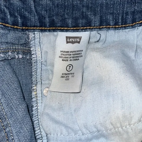Levi's Cutoff Denim Shorts - Image 3
