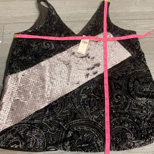 NWT Anthropologie tiny Cassandra sequin tank top‎ - Image 6