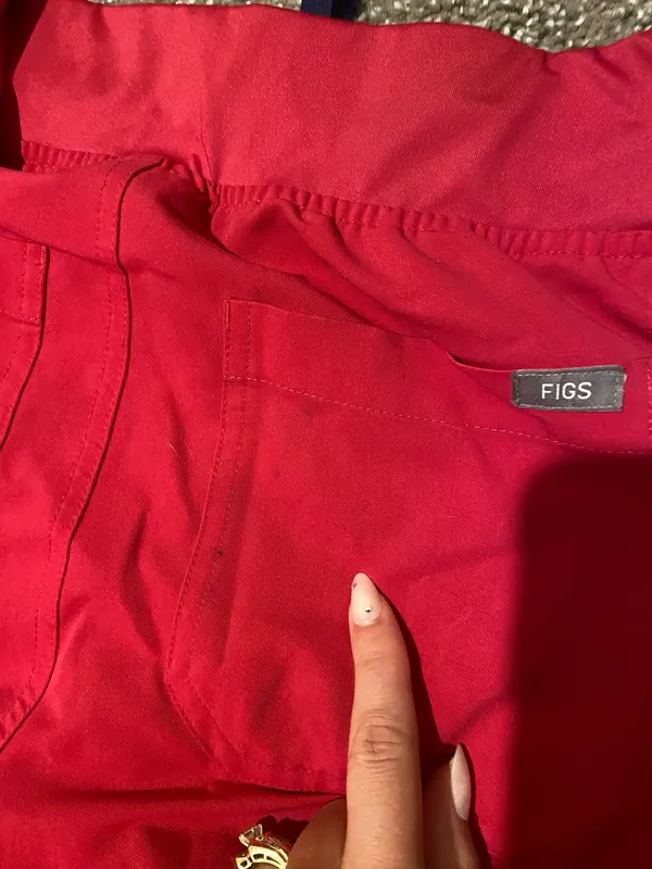 Pink FIGS Scrub Pants - Image 5