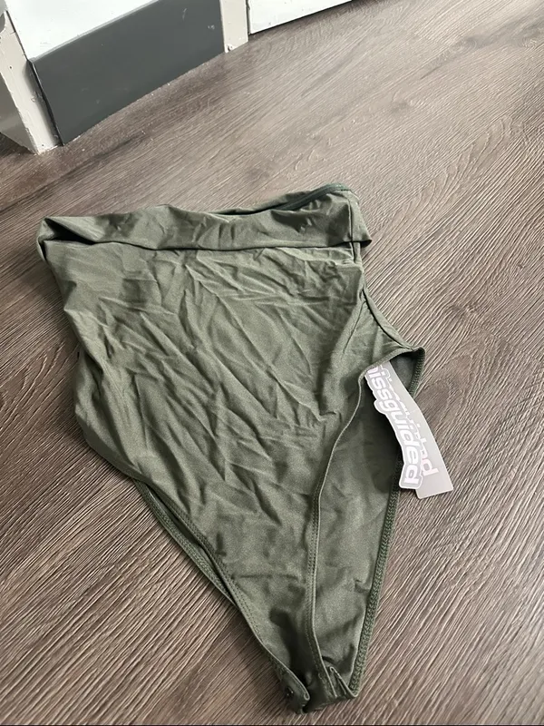 Princess Polly Olive Green Body Suit - Image 2