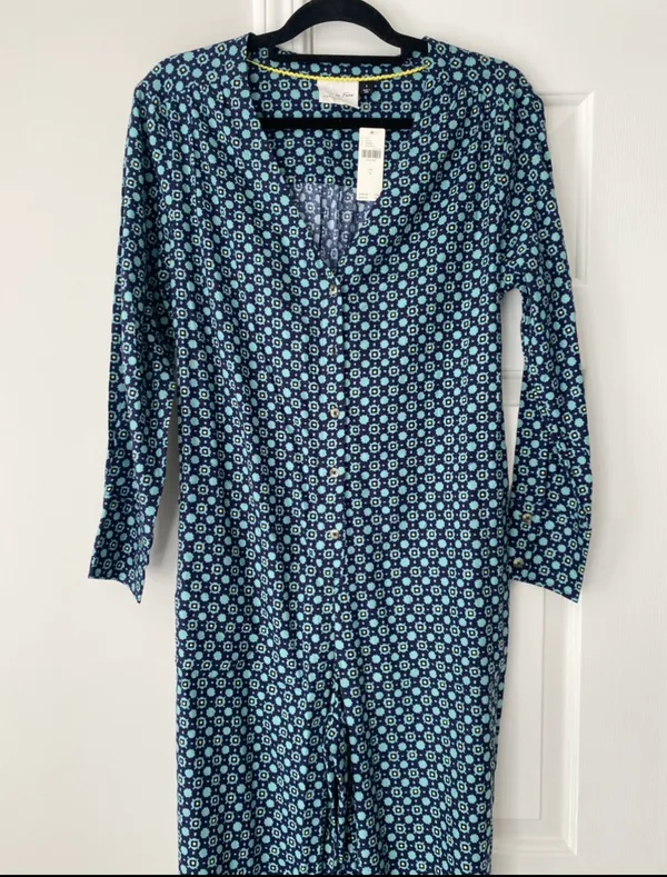 Alexandra Farmer Flannel Lounge Jumpsuit - Image 5