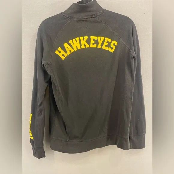 Iowa Hawkeyes quarter zip Victoria’s Secret Linn size medium - Image 2