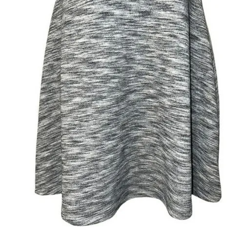 OLIVE & OAK Super‎ Cute Gray/White Cut Out Fit & Flare Dress NWOT Size Small - Image 4