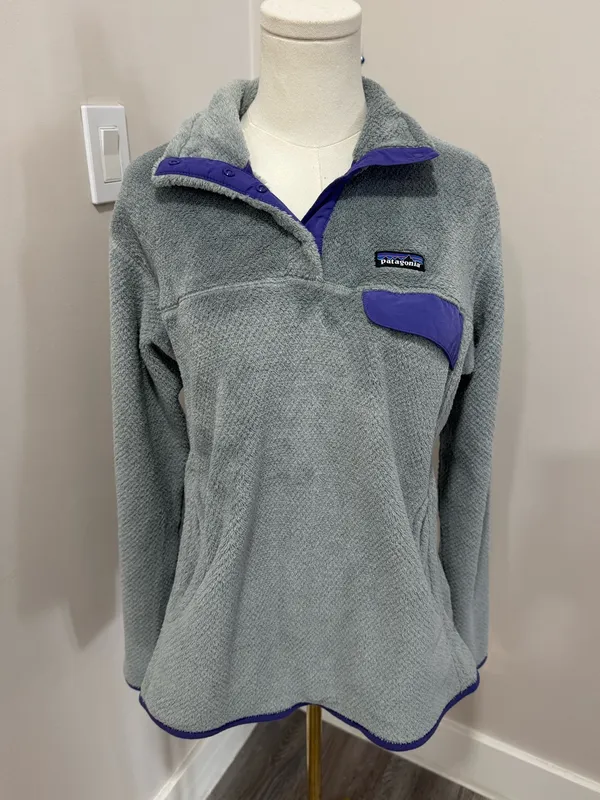 Patagonia Women's Re-Tool Snap-T® Fleece‎ Pullover Large - Image 2