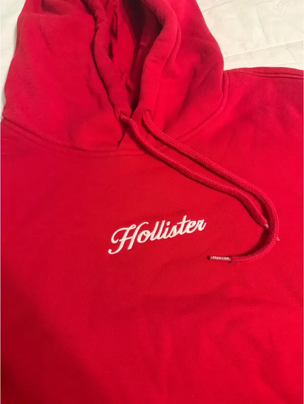 Hollister Red Hoodie - Image 2