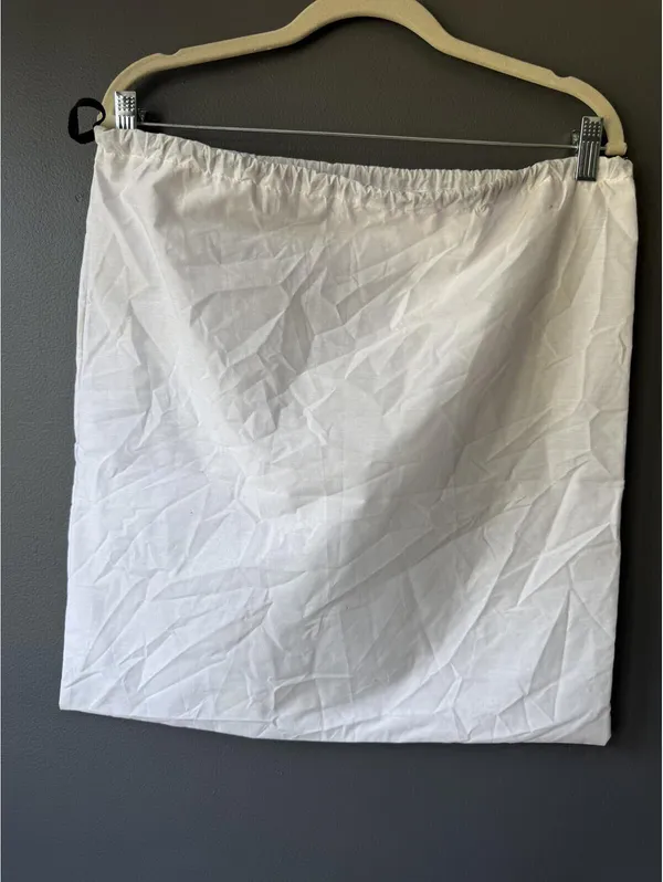 Love Moschino White Drawstring Dust Bag Pouch - Image 4