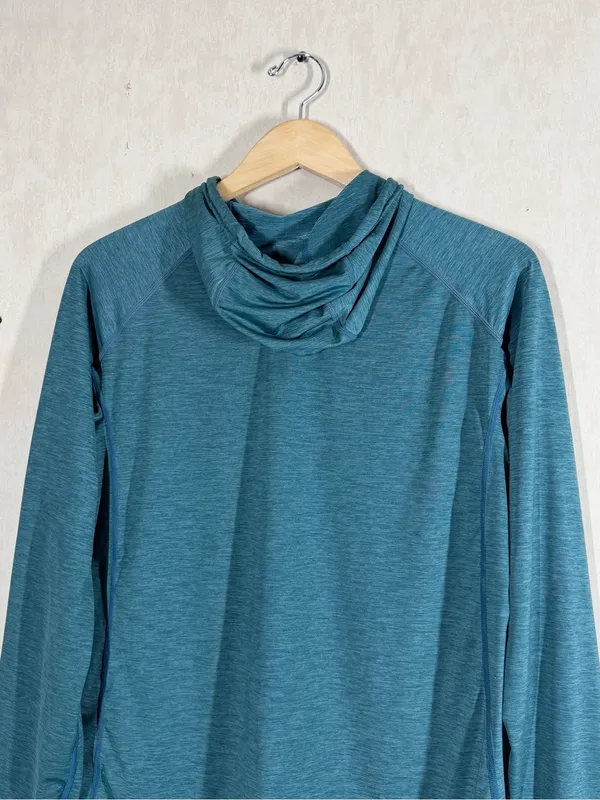NRS Women’s Silkweight Hoodie Shirt Longsleeve UPF 50+ Outdoor in Mediterranea M - Image 7