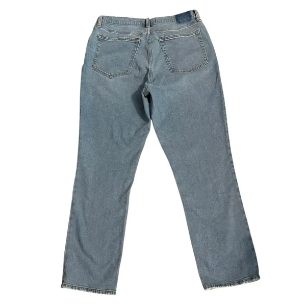 Abercrombie & Fitch Curve Love 32 14 S 90s Slim Straight Ultra High Rise Jeans - Image 2
