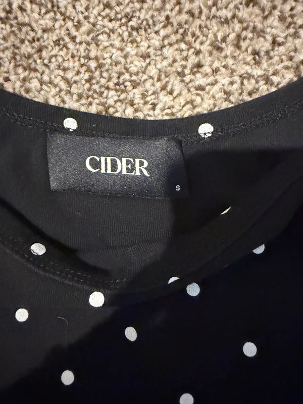 Black cider dress - Image 2