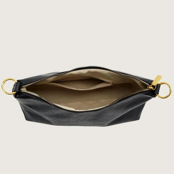 Trendy Small Black Purse - Women’s Adjustable Strap Crossbody Handbag, 8.78 Oz - Image 4