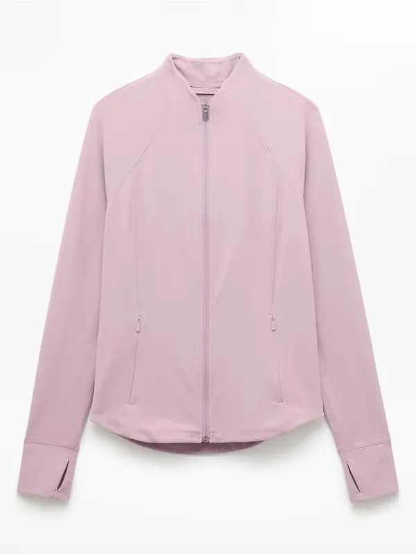 New Athleta XS Salutation Jacket Blush X-Small Regular - Image 6