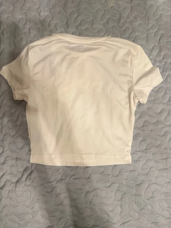 Shein Crop Top White - Image 2