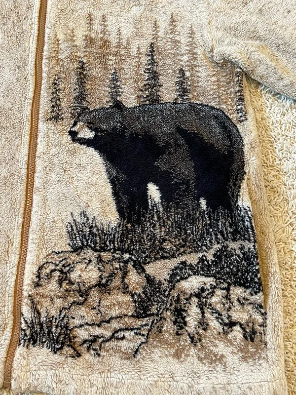 Vintage Northern Lifestyles Alaska Bear Fleece - Image 6