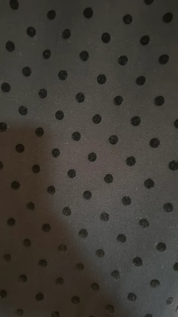 Ann Taylor Pencil Skirt Black Dot Stretch 6 - Image 3
