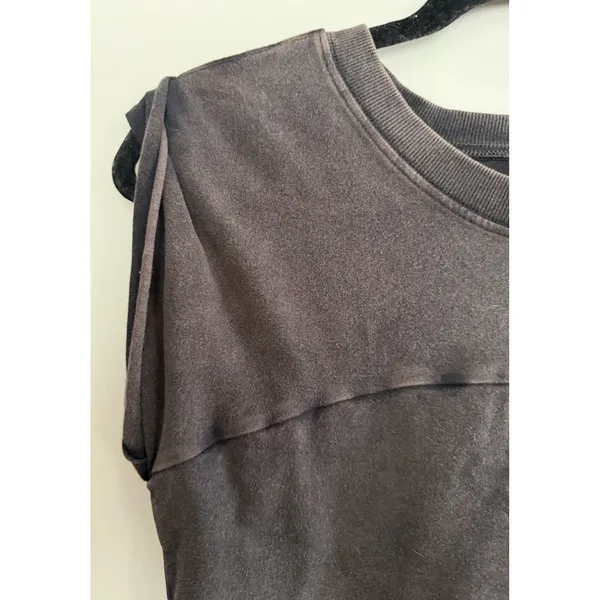 Free People Hot Shot Crossover Top‎ Black Women's Size Medium - Image 7