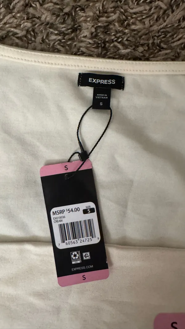 Cream Express Long Sleeve Top - Image 3
