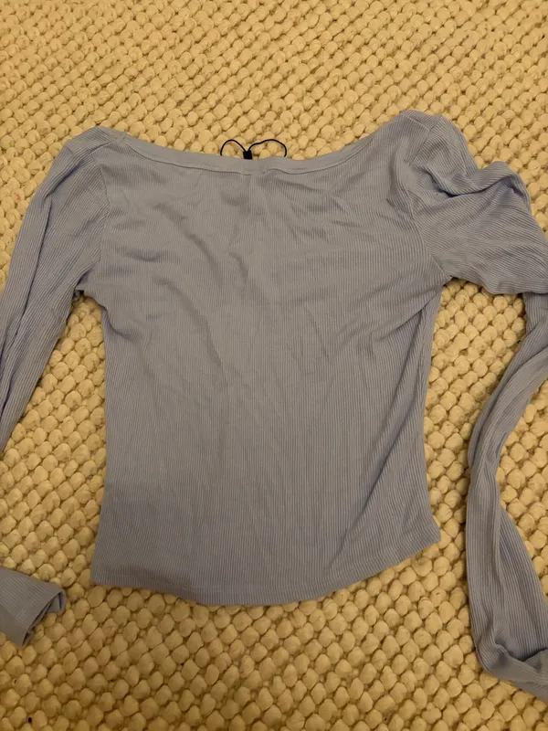 Blue Garage Long Sleeve Top - Image 5