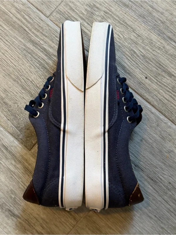 Vans Unisex Turnschuhe Plaid Dress Blues Women SIZE 8/ Men SIZE 6.5 US - Image 5