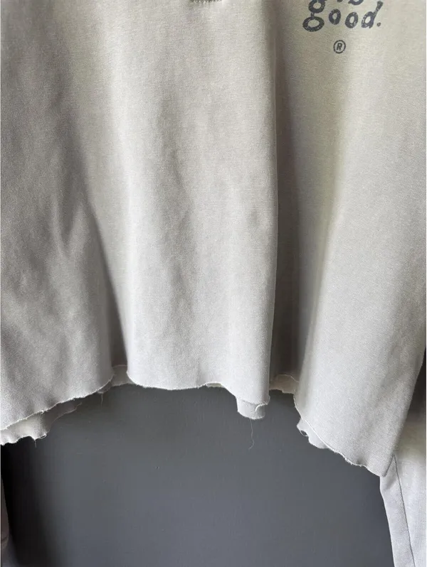Life is Good Cropped Quarter-Zip Sweatshirt Mock Neck Pullover - Image 5