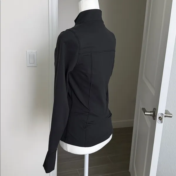 OFFLINE By Aerie The Hugger Full Zip Jacket Black Small - Image 3