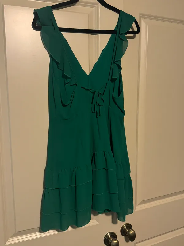 Tobi Green Dress - Image 2