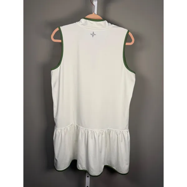 Tuckernuck Sport‎ Tennis Dress XL White Zip Athletic Preppy Golfcore Pickleball - Image 6
