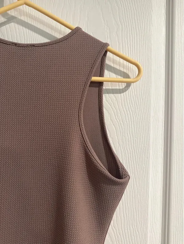 Women’s boutique dress size medium Brown - Image 6