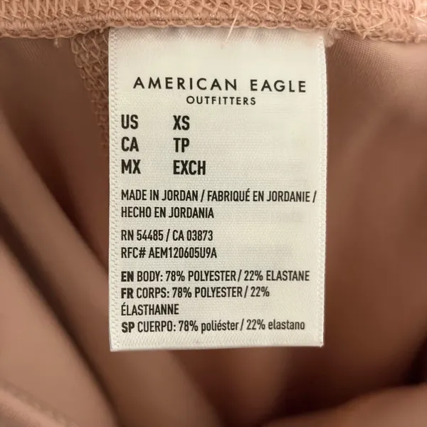 American Eagle The Everything Pocket Legging Peach Blush High Rise XS Regular - Image 7