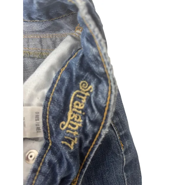 American Eagle Women's‎ Size 0 Straight 77 Jeans - Image 9