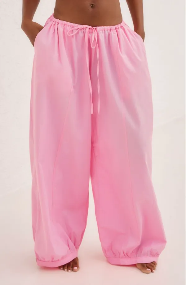 Anthropologie Drawstring Parachute Pants - Image 2