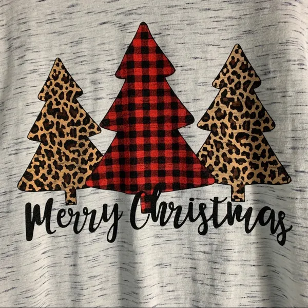 Christmas Tree Shortsleeve T-Shirt - Image 9