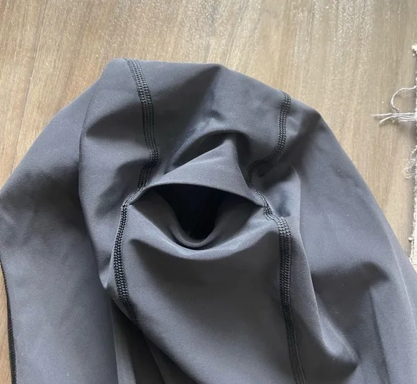 Lululemon cropped half zip athletic hoodie In Black - Image 8
