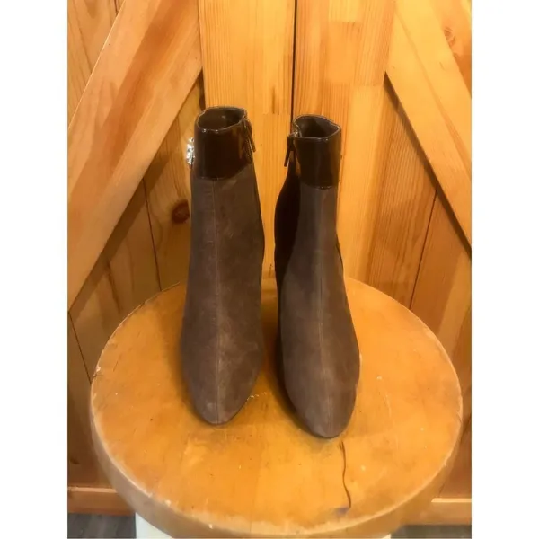 Bijou! by AJ Valenci Womens 492955 Size 7M Brown side zip boot 3” - Image 2