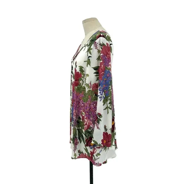 Show Me Your Mumu Joni Flow Dress Duchess Darling White Floral Size Medium‎ - Image 4
