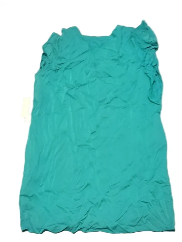 Liverpool Mermaid Teal Flutter Sleeve Dress Size XL - Image 2