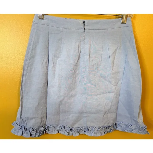 Revolve‎ Lost + Wander Blue Mini Skirt Size XS NWT - Image 5
