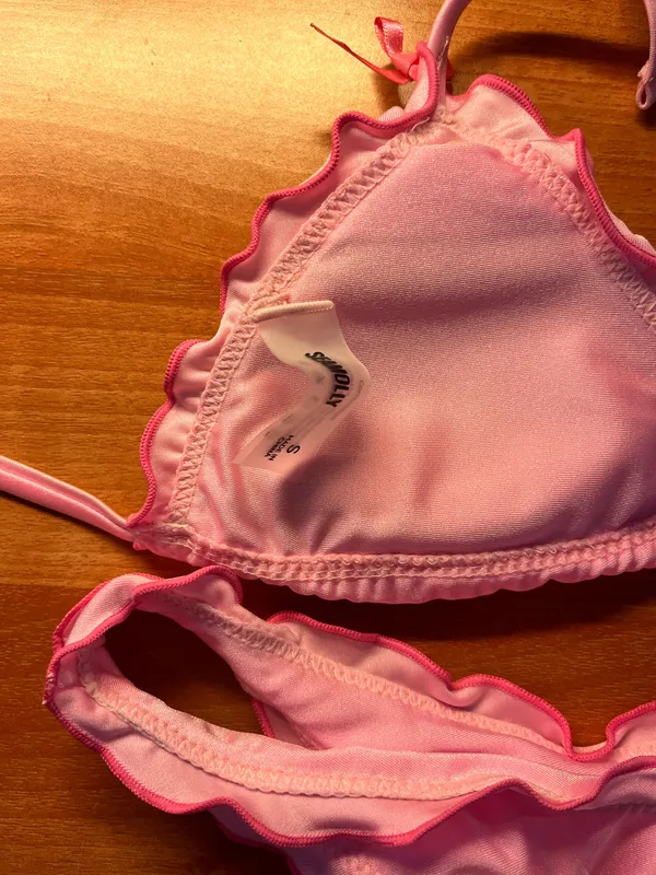 Seamolly Pink Ruffle Bikini - Image 5