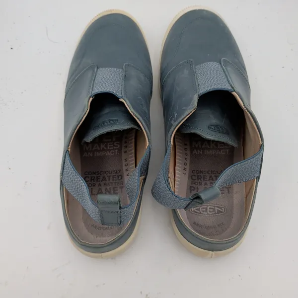 KEEN Lorelai Blue Leather Slingback Slip On Shoes‎ Womens 10 1024941 Flat - Image 6