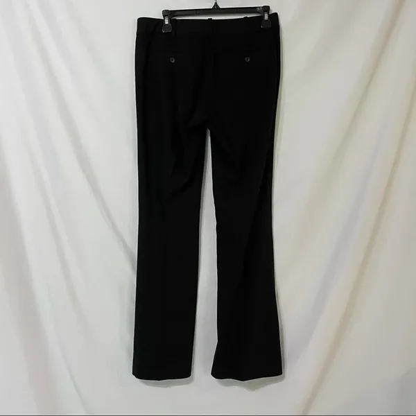 Club Monaco Black Wide Leg Trouser Dress Pants Womens 4 Preppy Career - Image 6