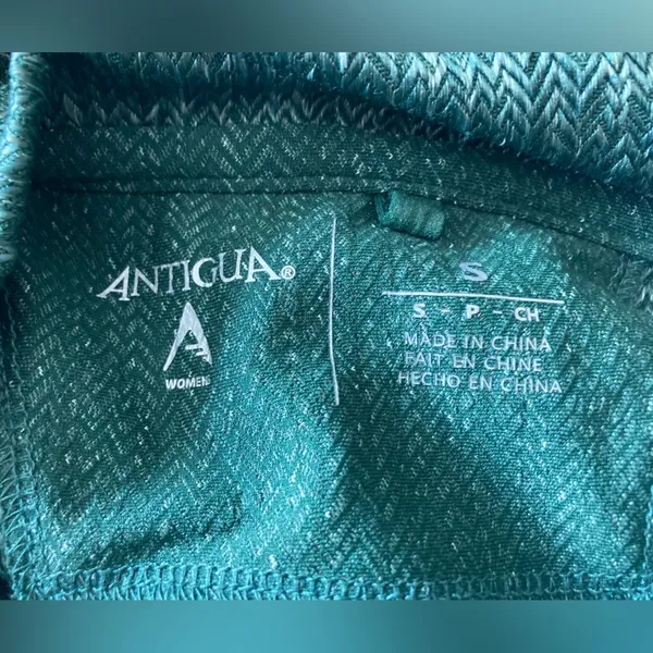 Antigua Long Sleeve Philadelphia Eagles Long Sleeve Turtle Neck top - Image 4