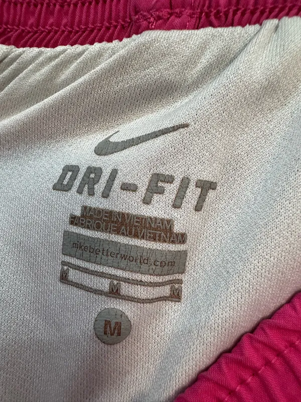 Pink Nike Dri-Fit Lined Athletic Shorts Size M EUC - Image 5