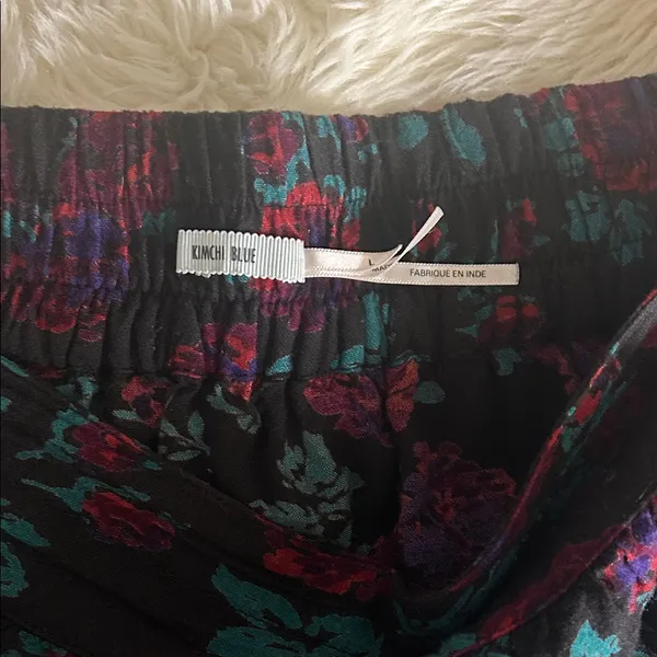 Kimchi Blue Floral Black Skirt - Image 2