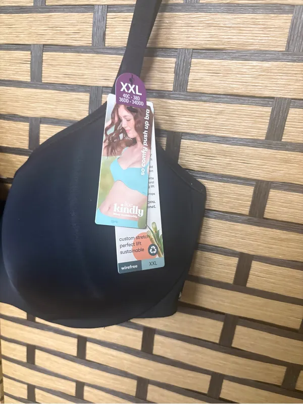 Kindly yours black so comfy push up bra size XXL - Image 3
