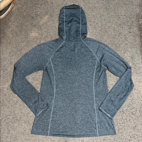 Patagonia‎ Seabrook Jersey Zip-Up Hoodie Heather Gray Large - Image 7