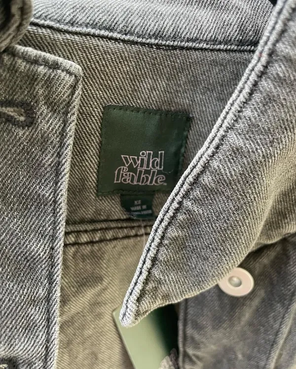 Wild Fable Black Denim Jacket - Image 2